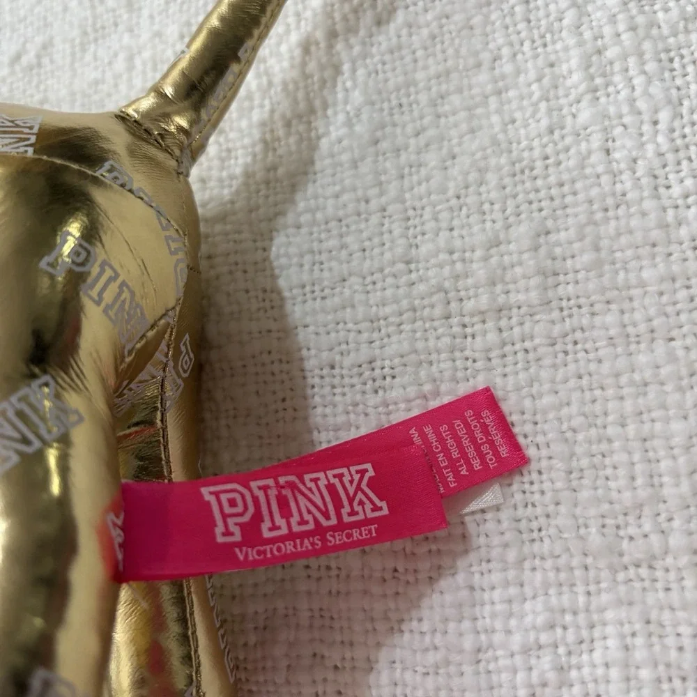 Victoria's Secret PINK Fashion Show 2014 Limited Edition Gold Collectible Dog